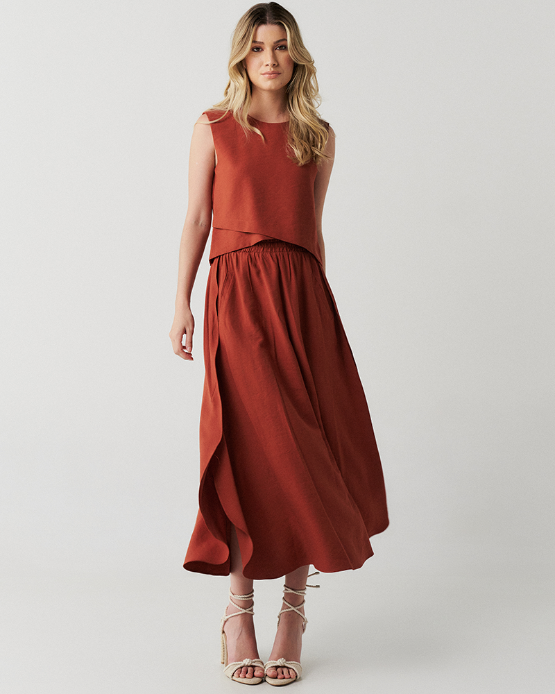 Cropped alfaiataria | Coleção Preludio | Laleal