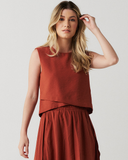 Cropped alfaiataria | Coleção Preludio | Laleal
