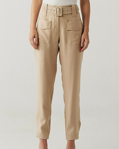 Calça cargo alfaiataria feminina Tambor
